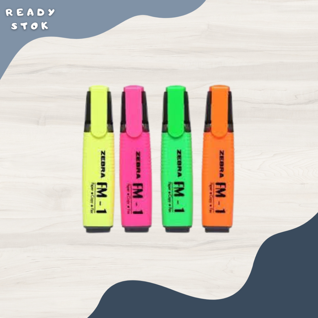 

Stabilo Zebra FM-1 / Highlighter / Zebra FM-1