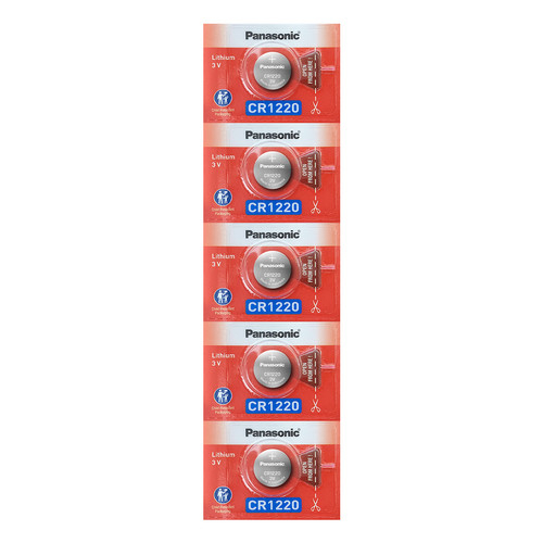 Panasonic MERAH Baterai Lithium Koin CR1220 Battery Lithium Coin CR1220