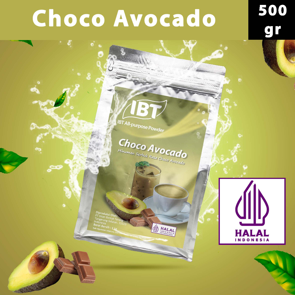 

Bahan Minuman Bubuk Rasa Choco Avocado IBT Drink Powder 500gr