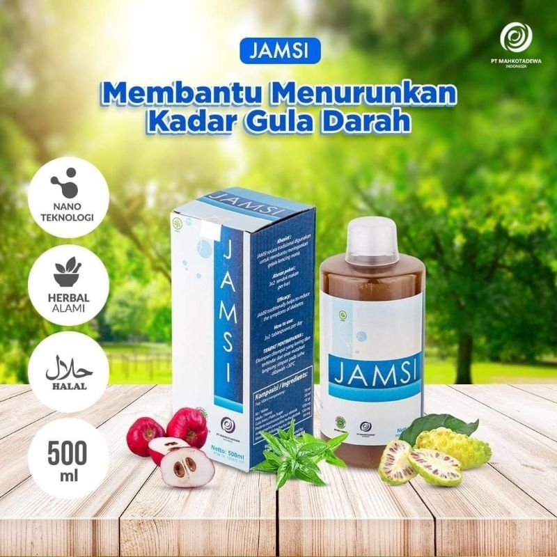 Jamsi 500ml Original Jamu Diabetes Alami