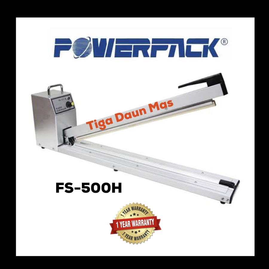 Mesin hand sealer 50 cm / impulse sealer 50 cm /mesin penyegel plastik