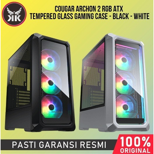 PC RAKITAN CORE I3 13100F-16GB-500GB/1B-RTX4060 8GB-650W 80+BRONZE-COUGAR ARCHON BLACK