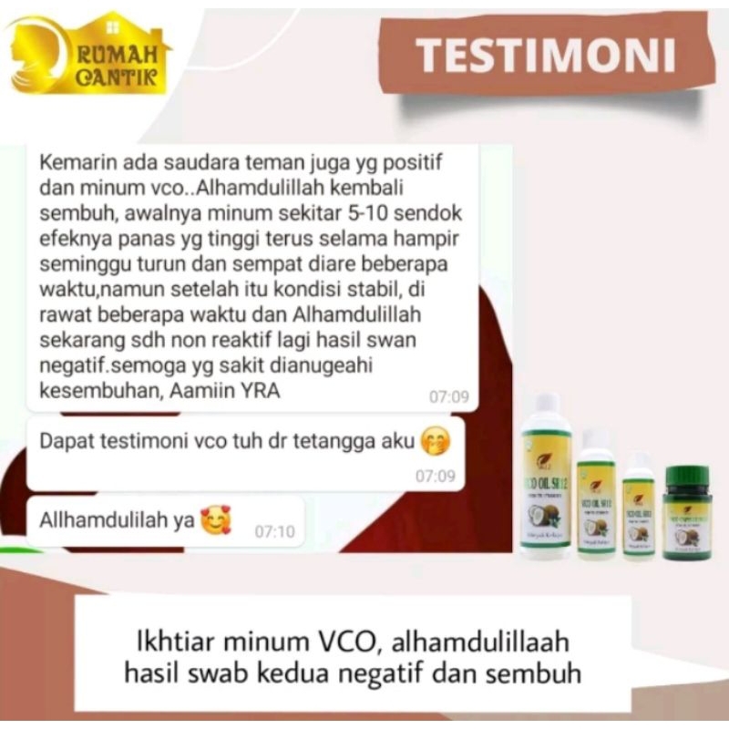 VCO OIL & VCO KAPSUL