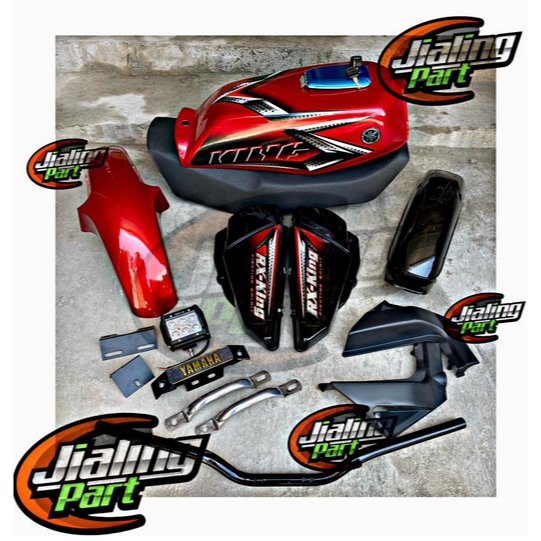 termurah body set rx king bandung style merah paket lengkap rx king full set rx king tahun 2008 mera