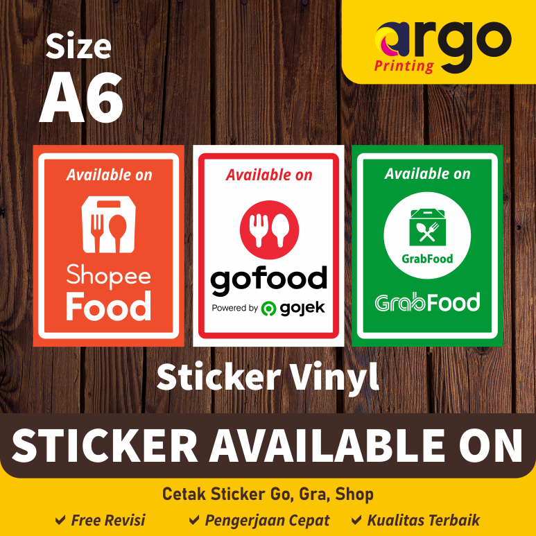 

Sticker Vinyl Available Now On / Anti Air / Ready to Order / Ukuran A6