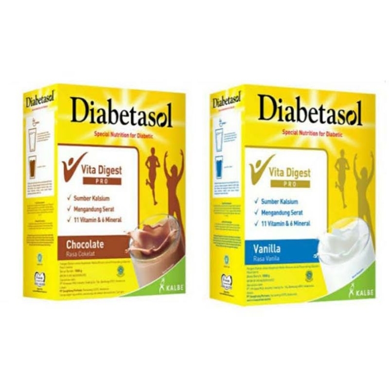 

DIABETASOL VANILA/COKELAT 170G