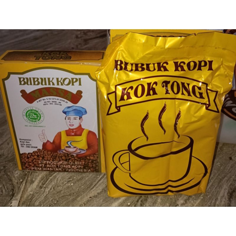 Bubuk Kopi Halus - Kok Tong Siantar Medan