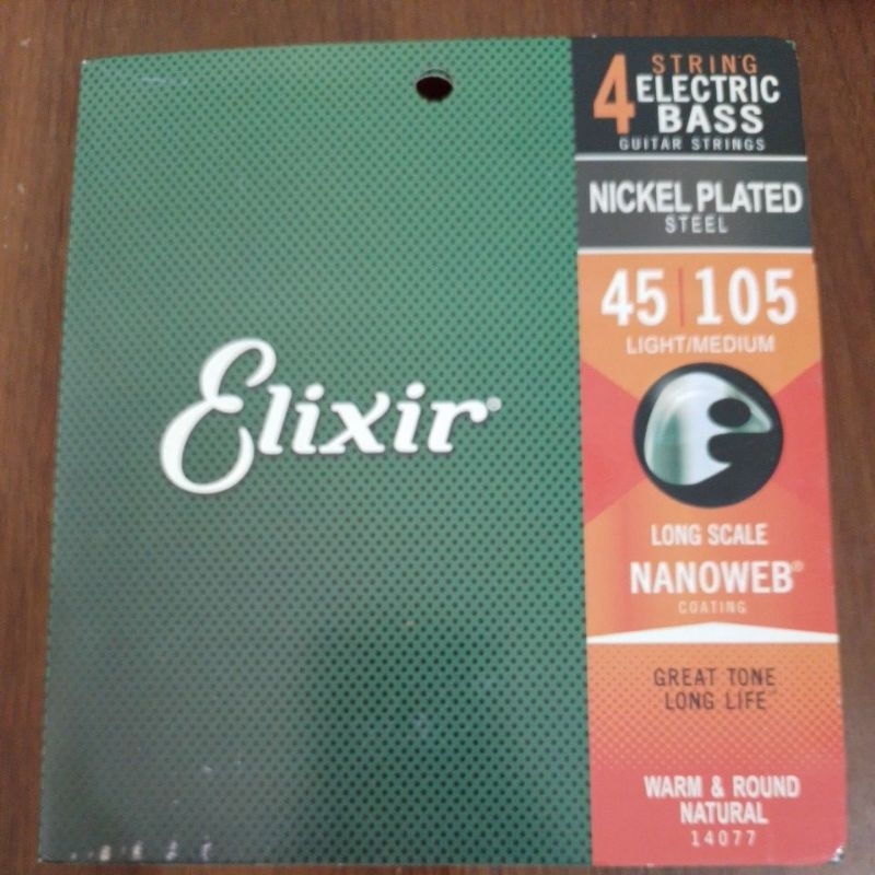 Senar Bass Elixir Nanoweb 45|105 14077