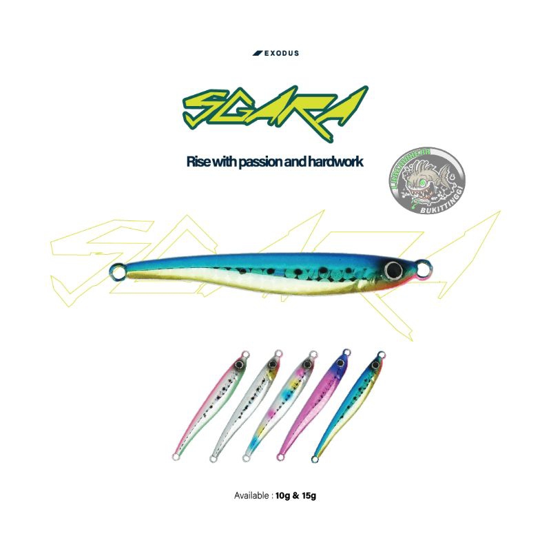 20GR LURE MICRO JIG EXODUS SGARA