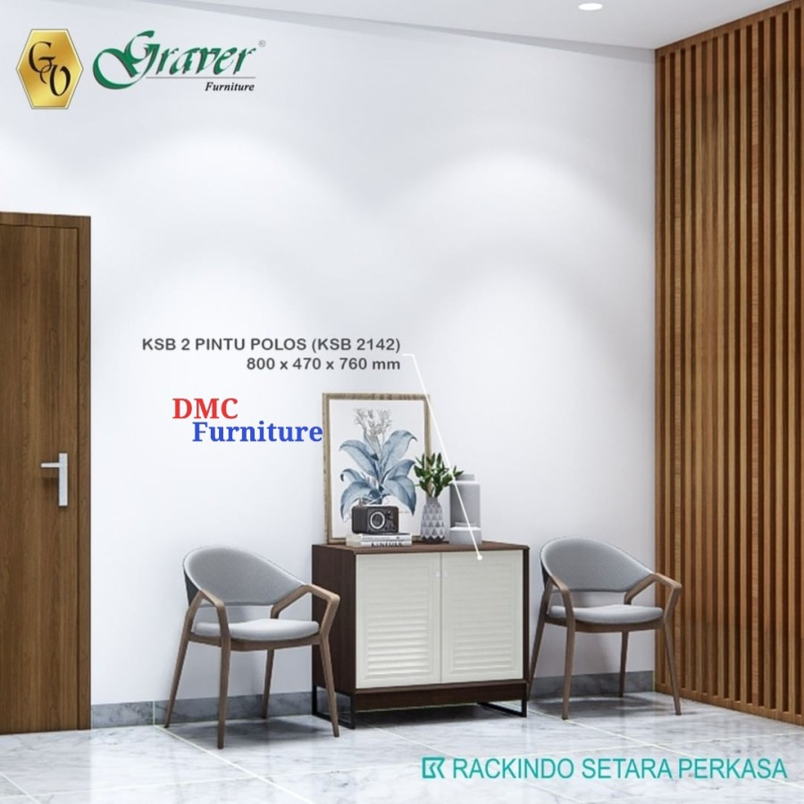 Rak Serbaguna Sideboard Kaki Besi Bufet KSB 2182 Viral series