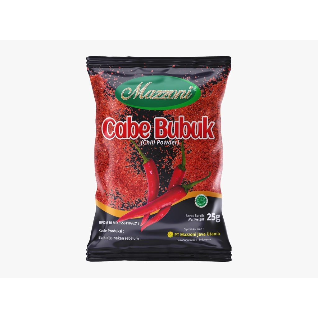 

Mazzoni Bumbu Tabur Cabe Bubuk / Bubuk Cabe 25gr Belum Ada Penilaian 0 Terjual L