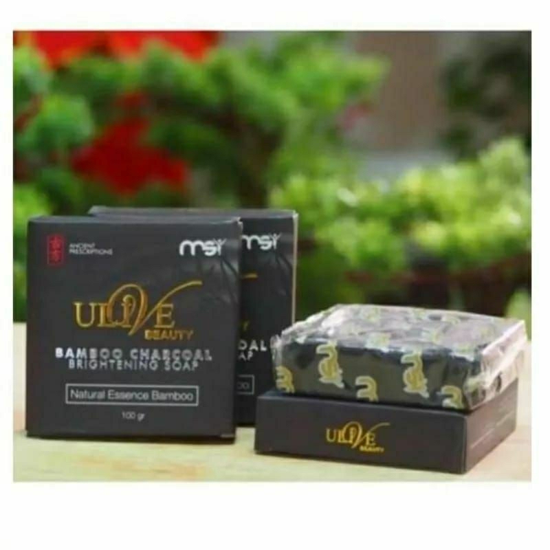 Sabun Bamboo Charcoal Ulive Beauty