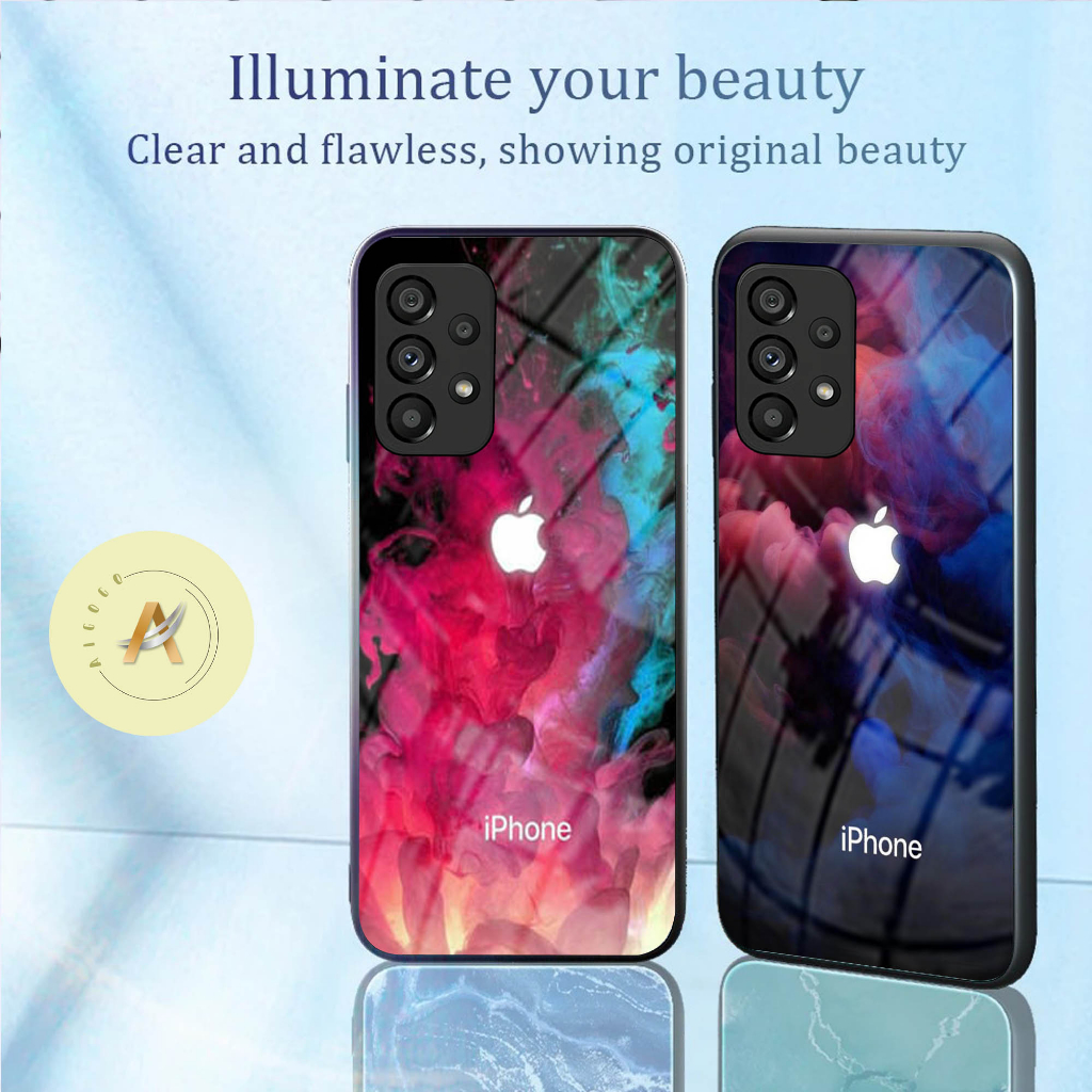 Softcase Glass Samsung A53 A14 A24 A34 A54 A14- GK47 - Case HP Samsung A53 A54 A14 - Case Samsung A5