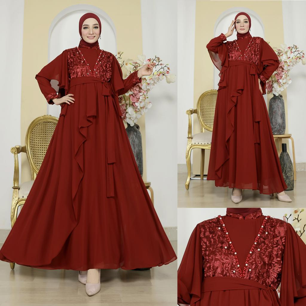 Gamis tule claudia