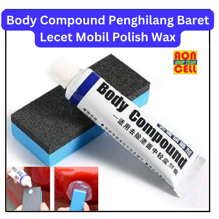 Body compound kompon penghilang baret body motor mobil repair kit