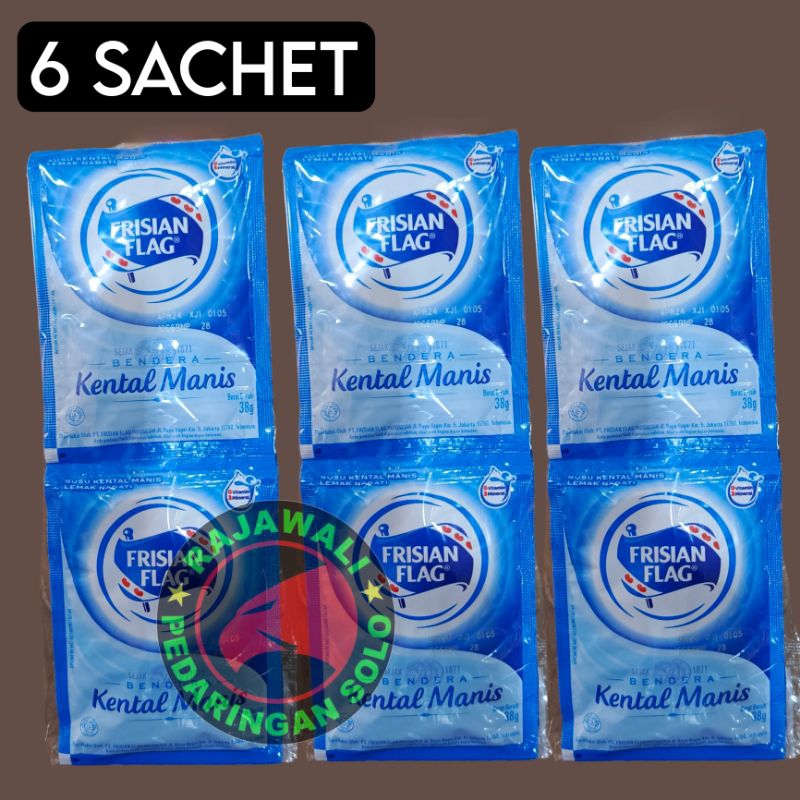 

SUSU KENTAL MANIS BENDERA FRISIAN FLAG 6 SACHET