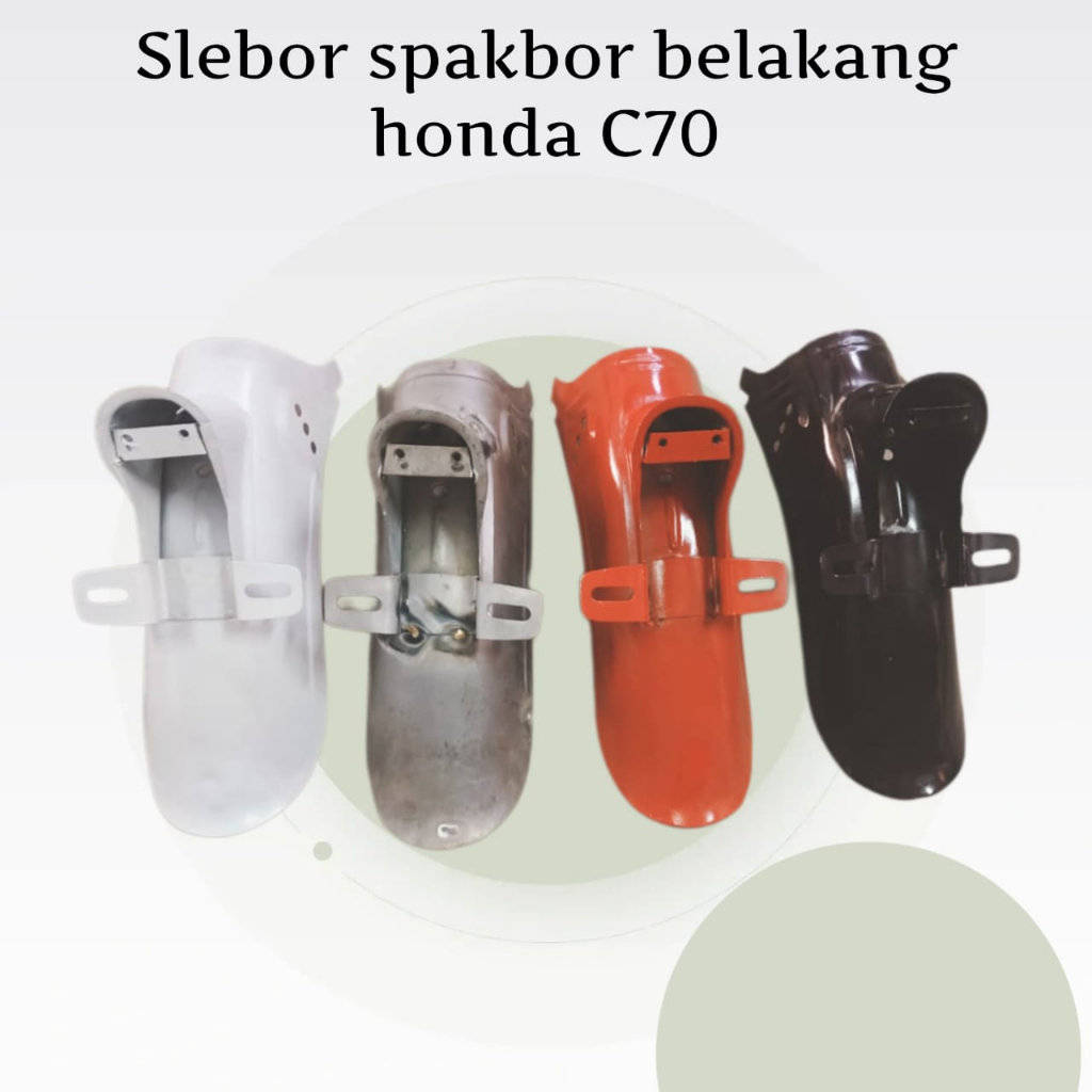 slebor spakbor belakang C70 c50 pispot Honda