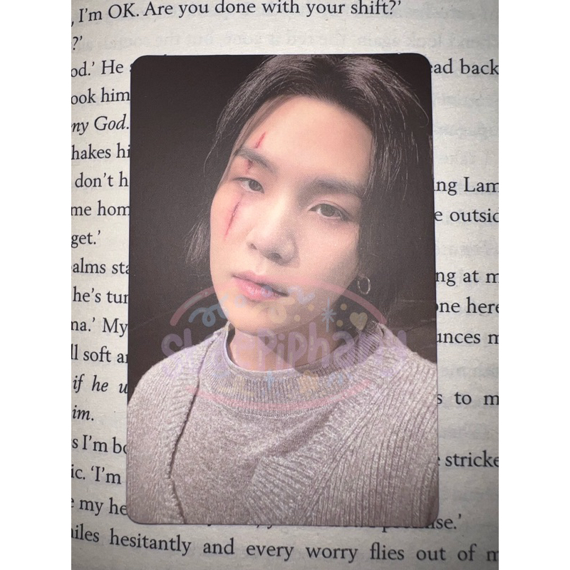 Agust D Suga D-DAY Album Version 2 Random Photocard rpc dday ver 2 yoongi scar
