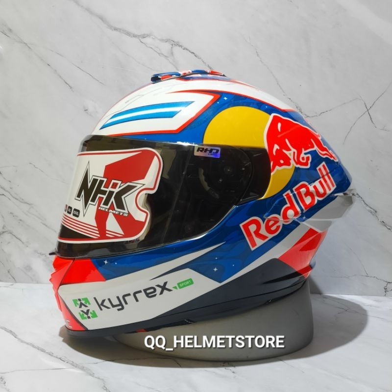 NHK Mark-1 single visor repaint Jorge Martin