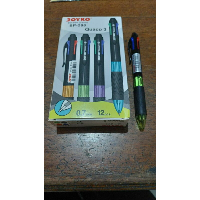 

[1 PCS] BALLPOINT PENA JOYKO 4 WARNA BP-288 JOYKO 4 COLOR