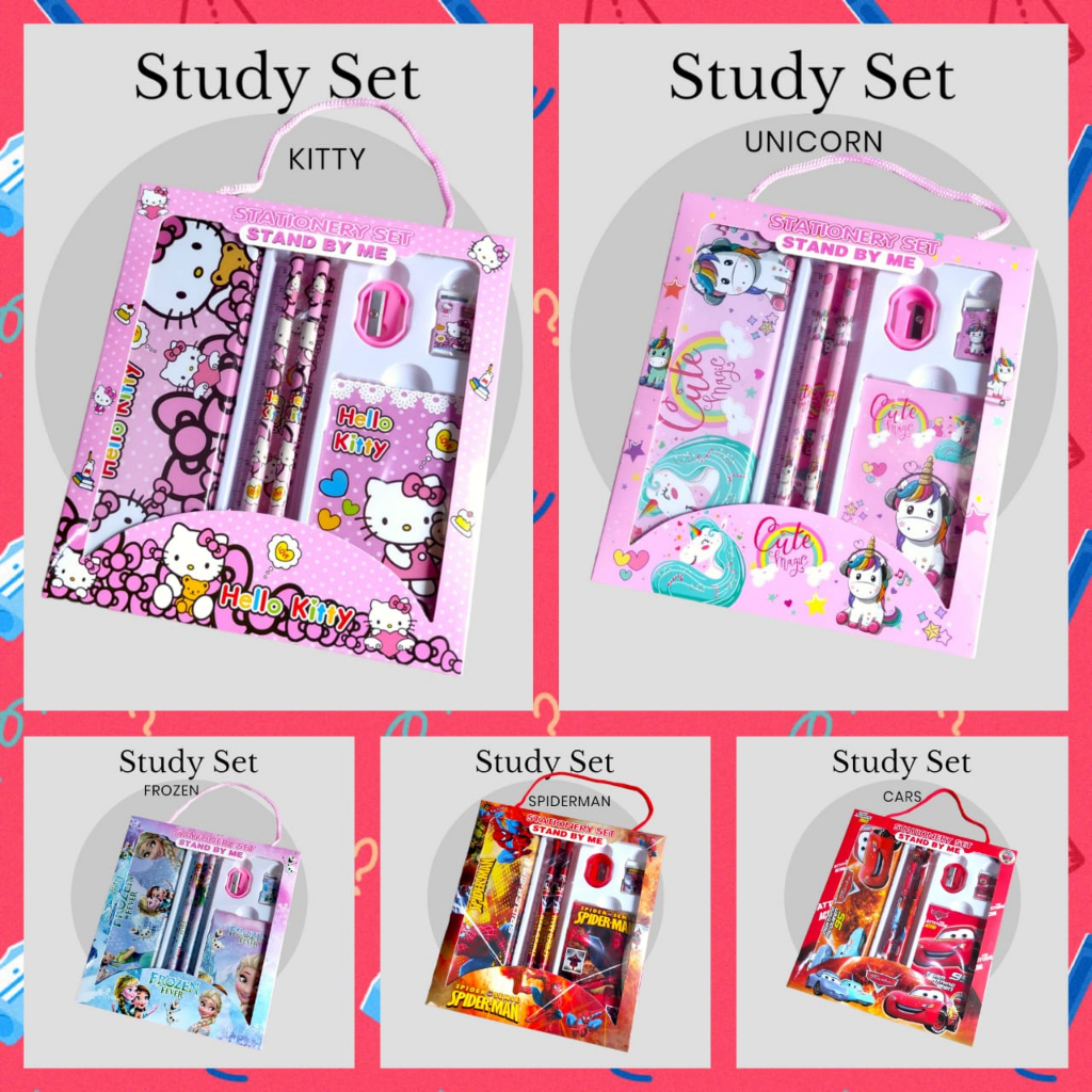 

HS - 8822A STUDY SET ANAK | PERLENGKAPAN SEKOLAH ANAK | ALAT TULIS SET ANAK | ATS | ATK | KADO ANAK | HADIAH ULANG TAHUN ANAK CEWEK | HADIAH ULANG TAHUN ANAK COWOK