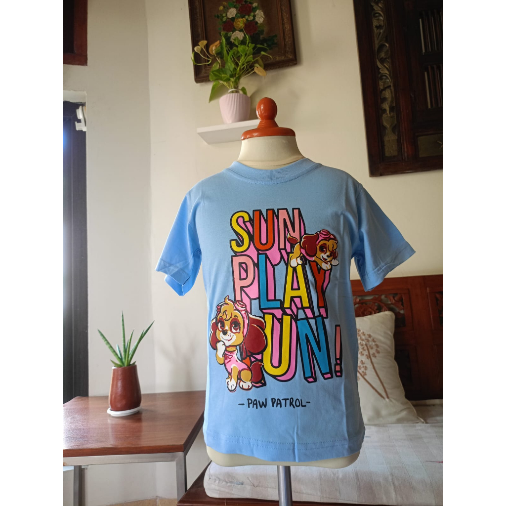 BAJU ANAK ZARA PAW PATROL BY AWA STORE/KAOS ANAK LAKI LAKI/PEREMPUAN