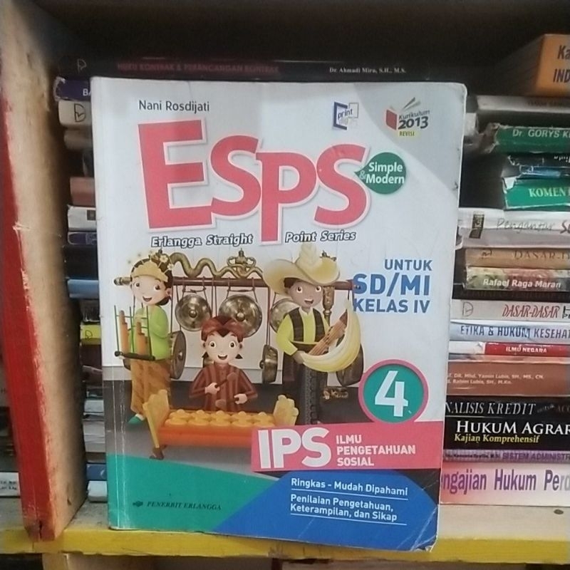 buku esps ips kelas 4 sd
