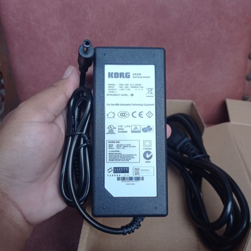 BE Adaptor Keyboard Korg KORG X50/50DKORG PA 50KORG PA50SD KORG SP250 KORG SP270 KORG SP170