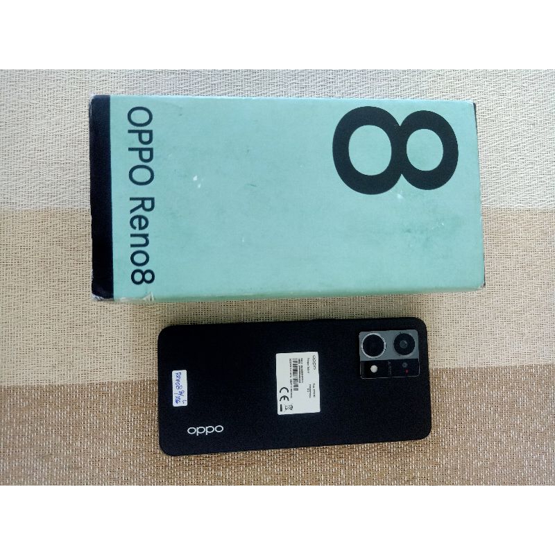 Oppo Reno 8 4G 8/256gb Kondisi Second Siap Pakai