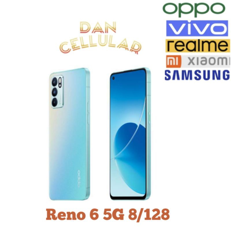 OPPO RENO 6 5G 8/128GB | RENO 6 4G 8/128 - Garansi Resmi Oppo Indonesia