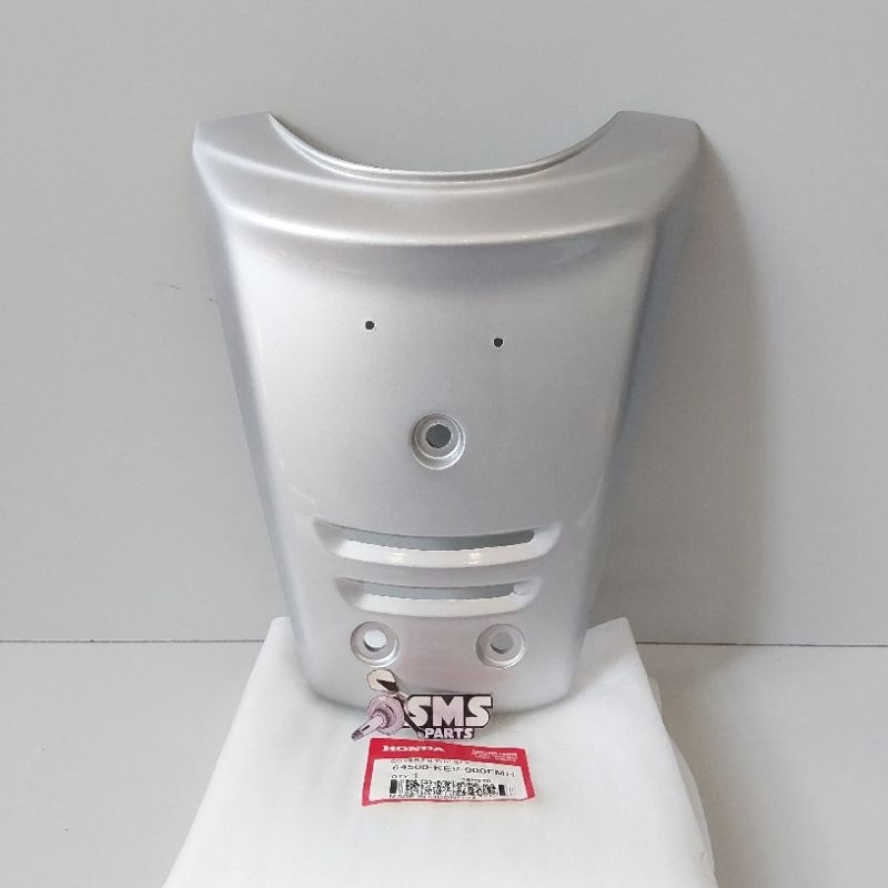 Cover Front Panel Dasi Depan Silver Supra X Lama 100 CC Original 64500 KEV 900FMH