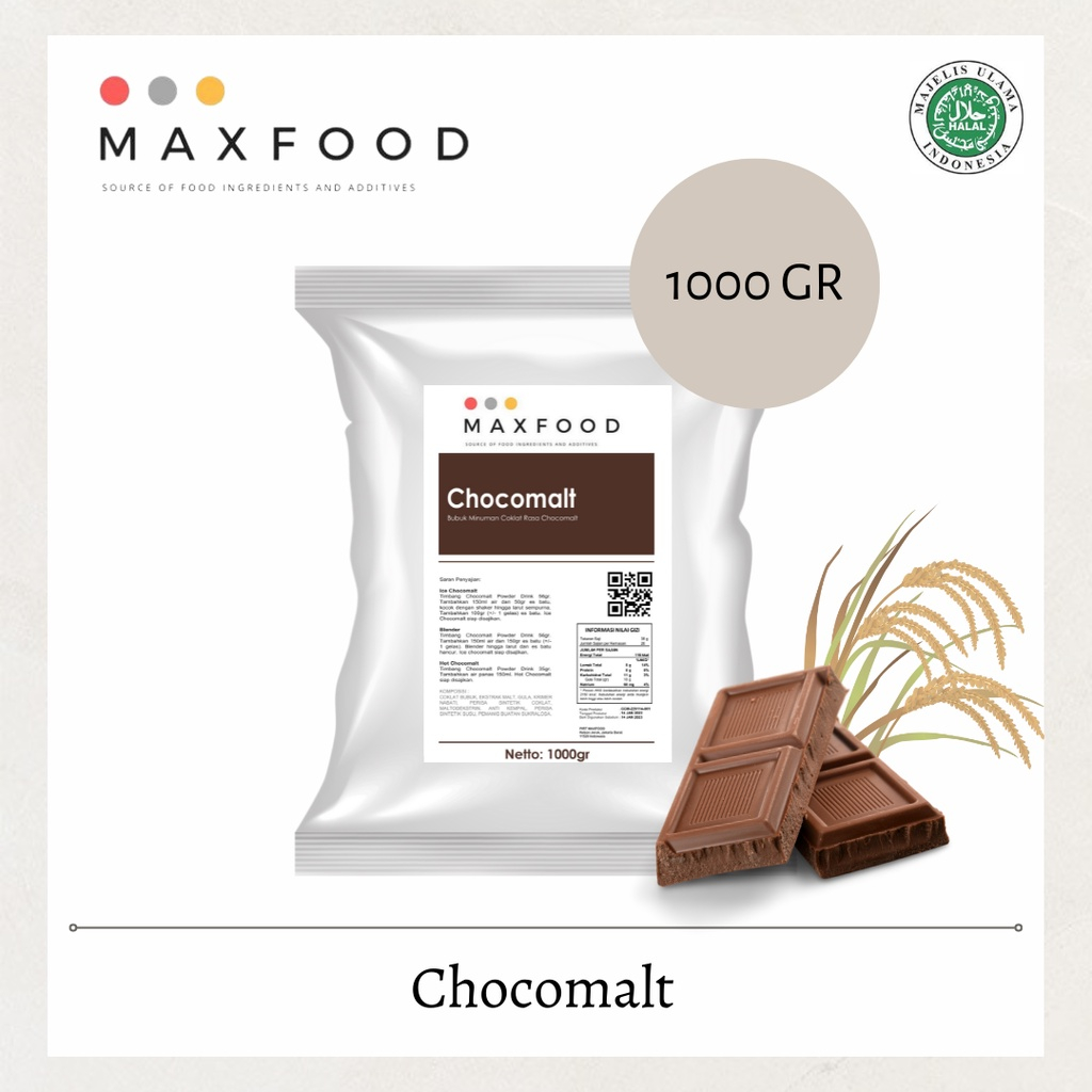 

1KG CHOCOMALT / MINUMAN COKELAT / BUBUK MINUMAN RASA CHOCOMALT