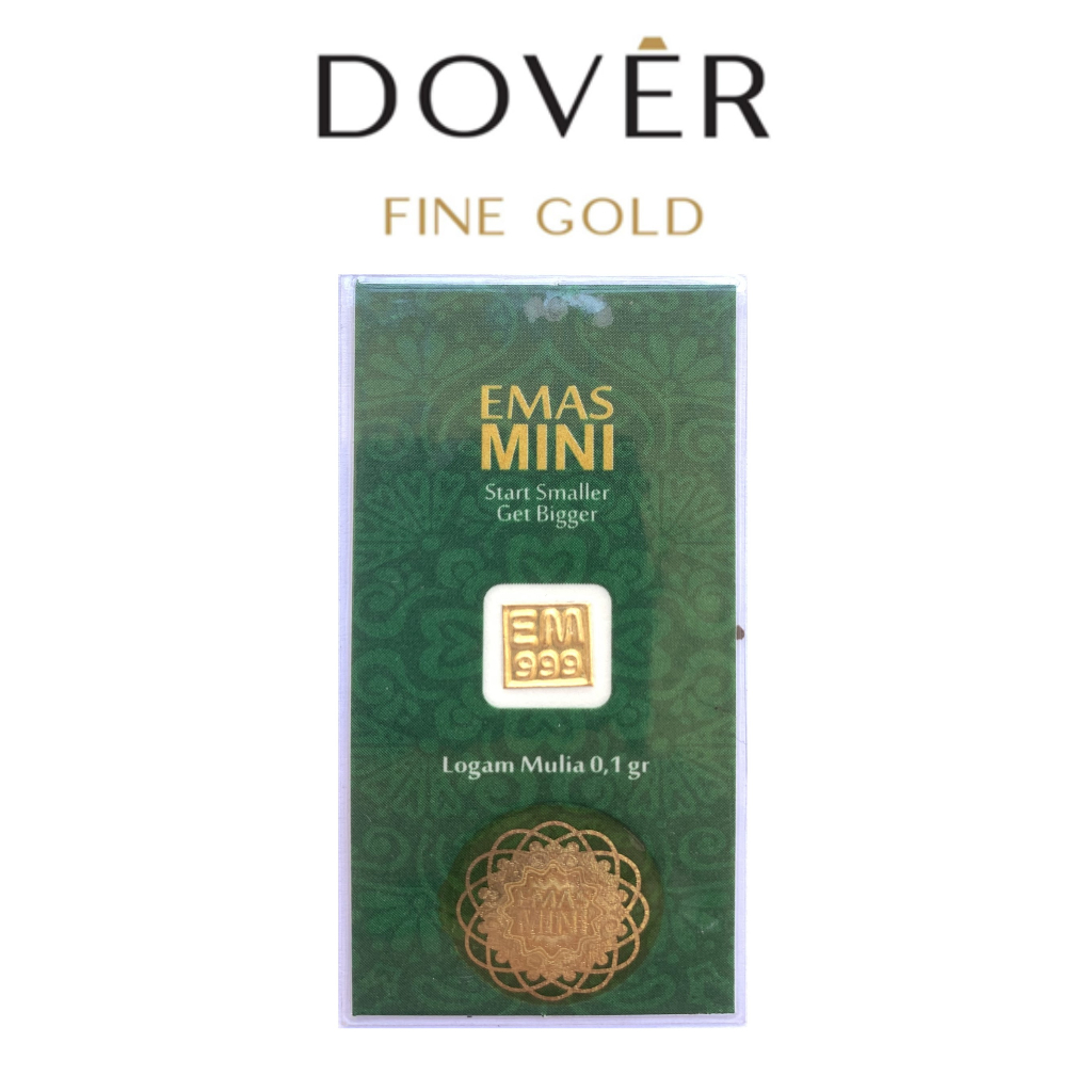 Logam Mulia EmasMini Emas Mini 0,1 0.1 gr gram LM
