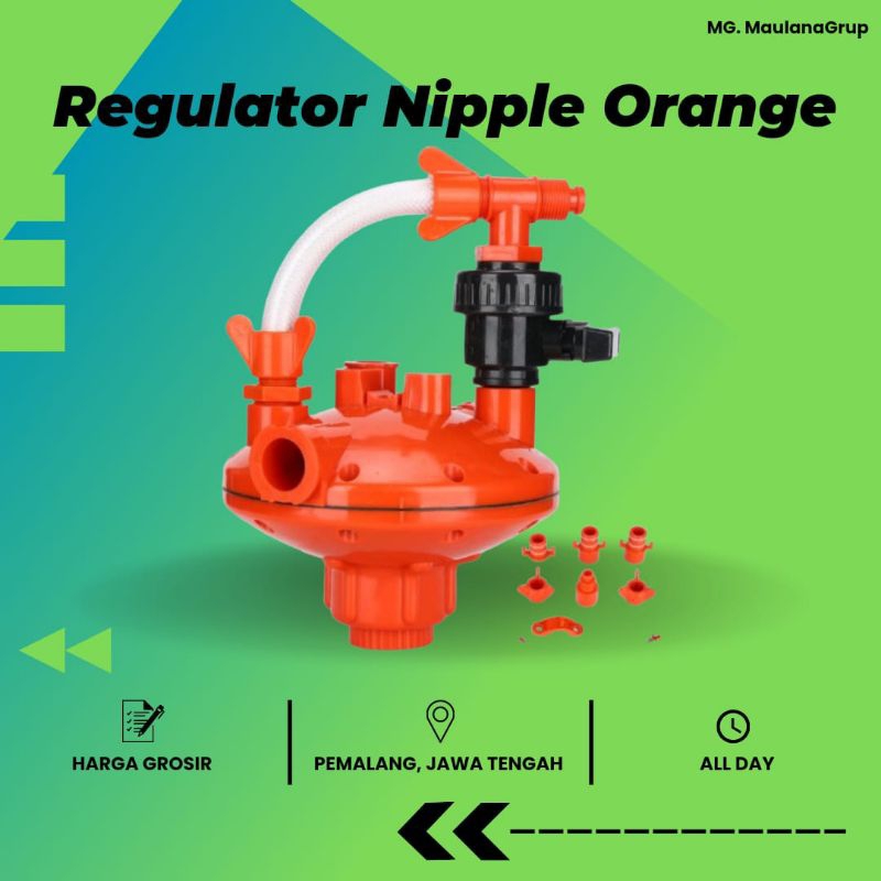 WATER PRESSURE REGULATOR||REGULATOR NIPPLE||NIPEL||REGULATOR AIR MINUM AYAM