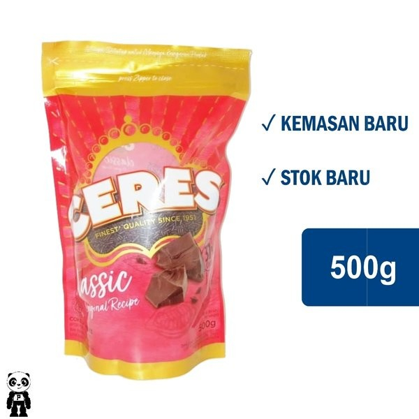 

CERES MESIS DARK 500GR ZIPLOK, ENAK & TIDAK NGENDAL DILIDAH.