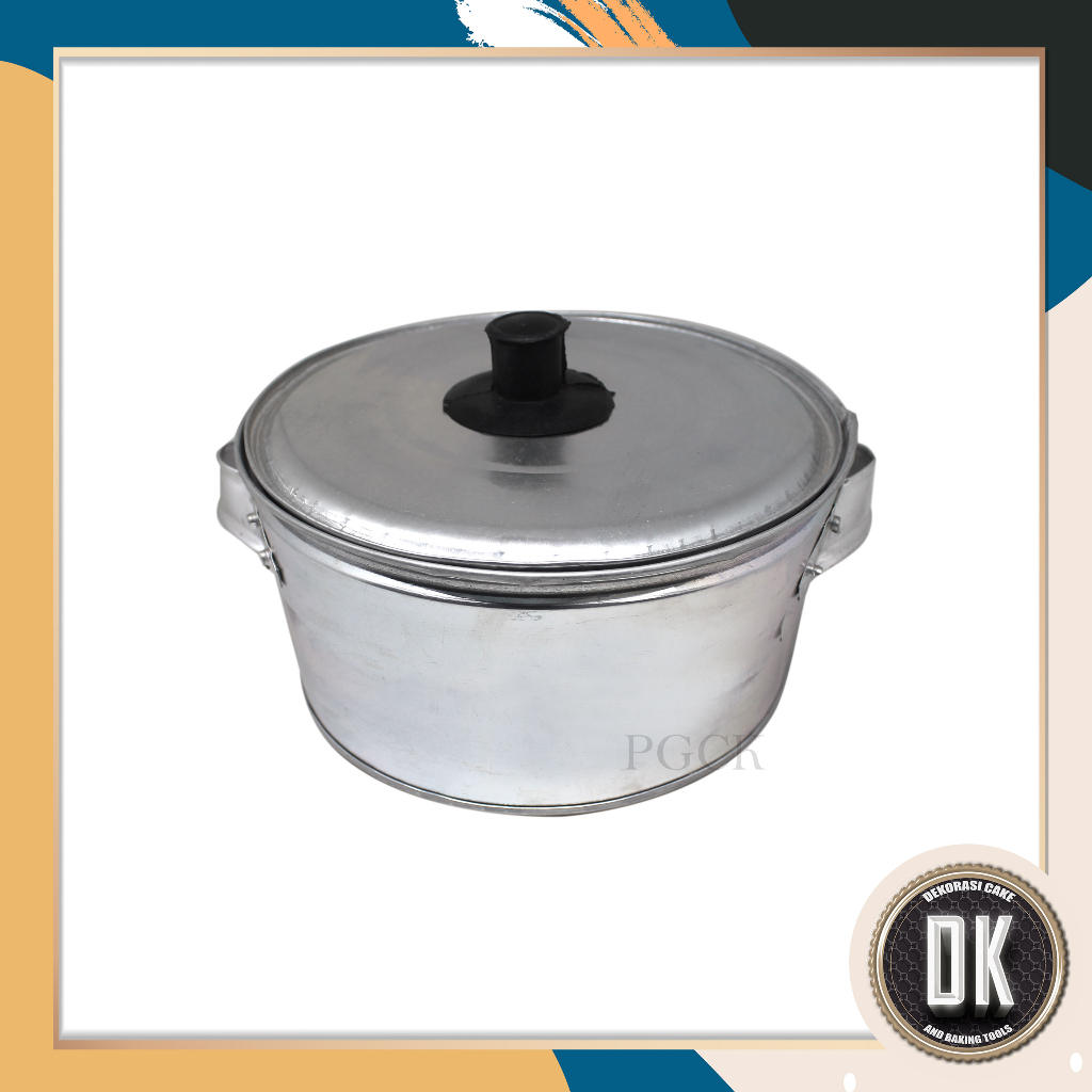 Panci Rawon Tutup Besar / Panci Masak Bahan Aluminium Termurah