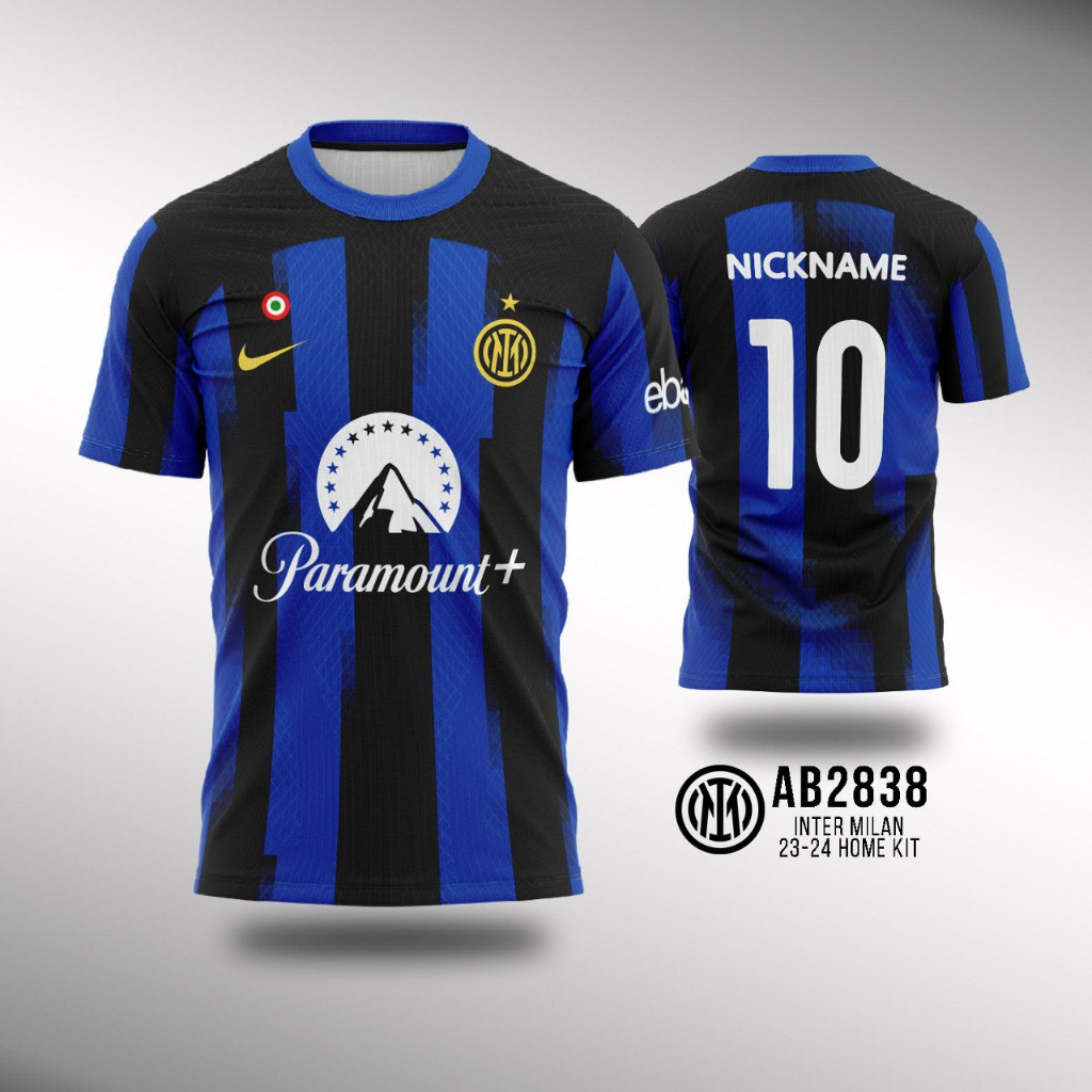 Jersey Inter Milan 2023 - 2024 - Home Fullprint Sepakbola