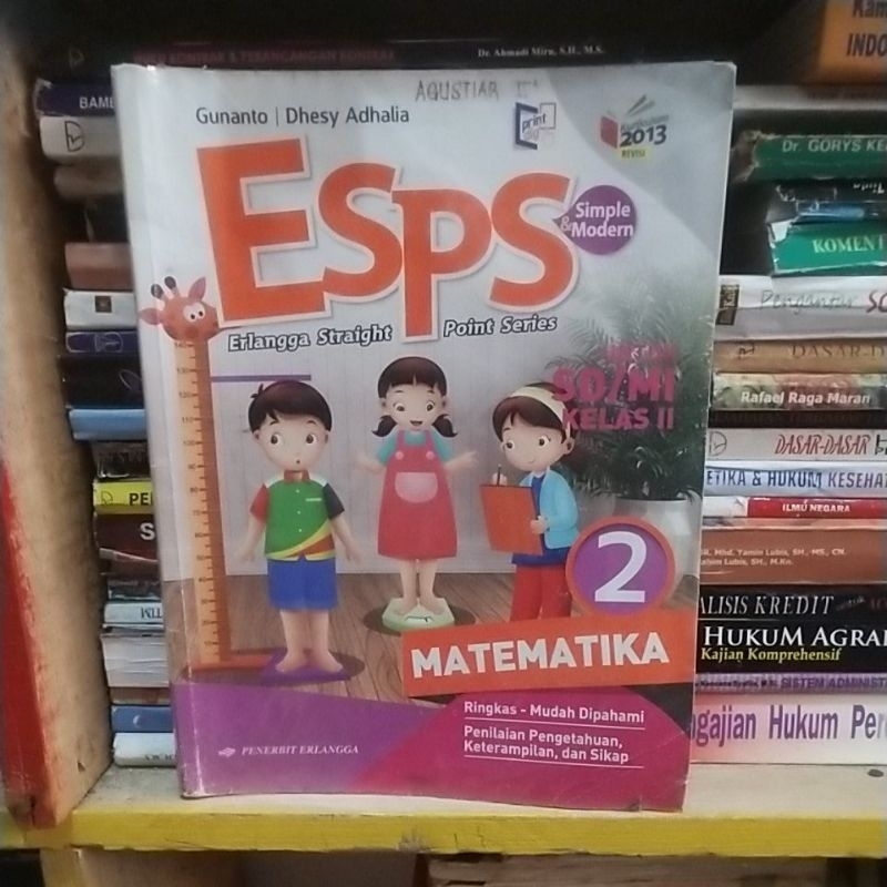 buku esps matematika kelas 2 sd