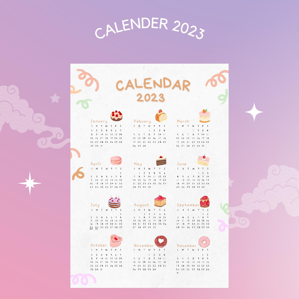 

Kalender Dinding 2023 | Calender 2023