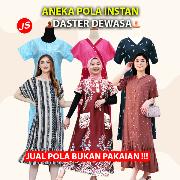 Aneka Pola Instan Daster Dewasa