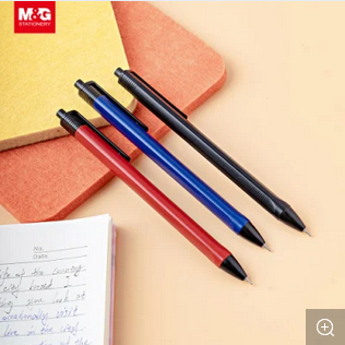 

M&G Bolpen Retractable TR3 With Ergonomic Triangular Barrel | 0.7mm | Triangular Grip | Ecer