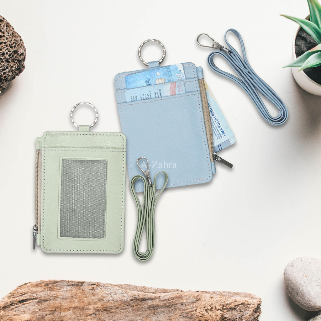 

A-ZAHRA 041 CARD HOLDER NAME TAG / ID ID CARD HOLDER / PANDORA POCKET / DOMPET TANDA PENGENAL