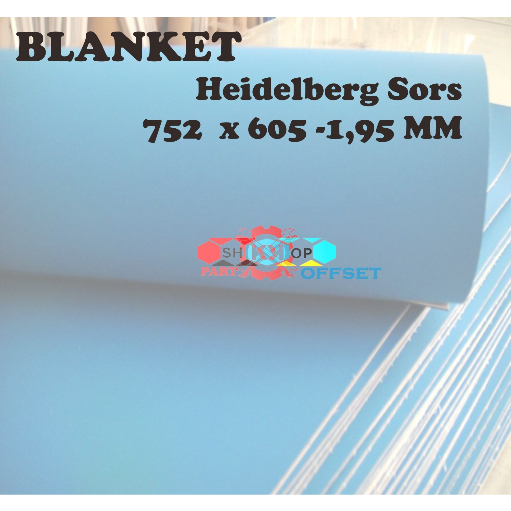 Blanket mesin cetak offset heidelberg sorm