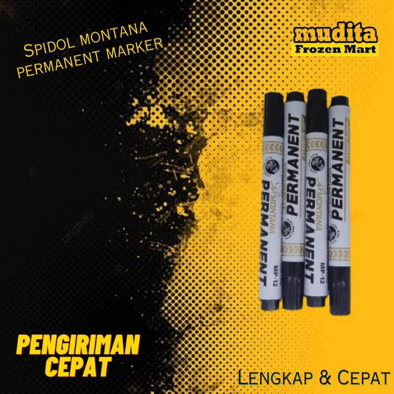 

Spidol Montana Permanent Marker