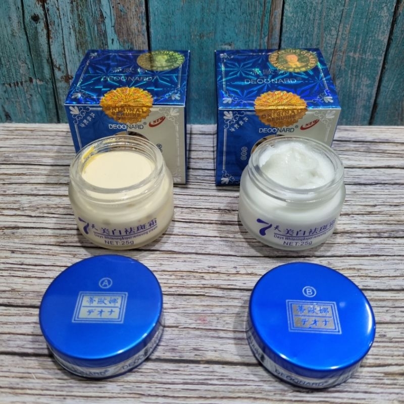 Deoonard - Deonard Biru Cream Siang Malam Original 25 Gr