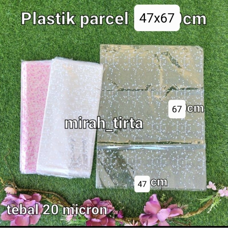 ⭐PARCEL 47x65 cm⭐ Kantong plastik parcel motif  58x84cm.plastik opp motif .Plastik parcel kantongan 