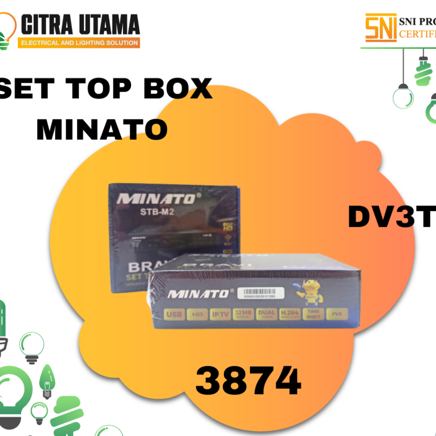 SET TOP BOX TV DIGITAL MINATO K3874