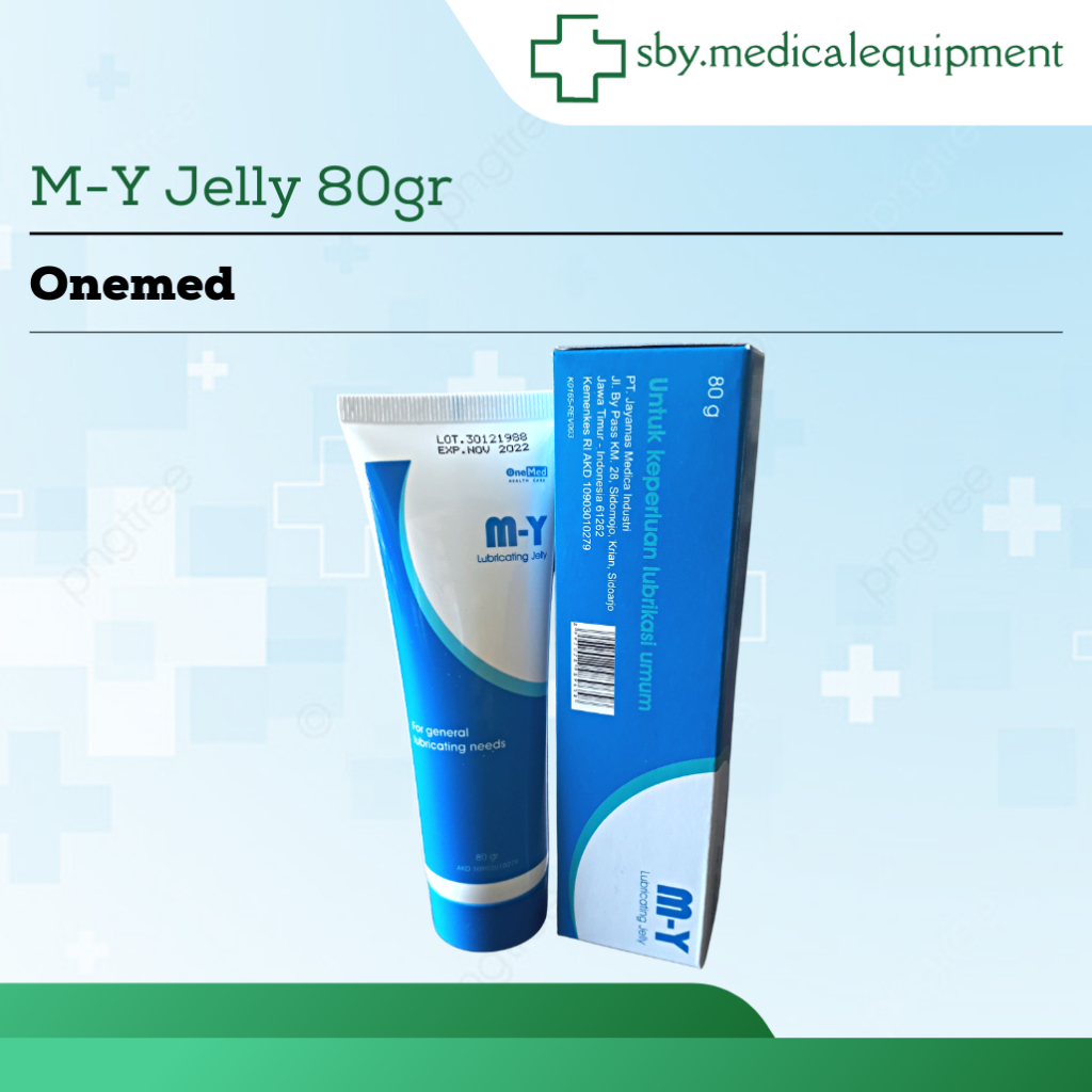 MY Jelly Onemed Tube Gel Lubricant 80 gram M-Y Jelly Jel Lubrikasi Onemed Original