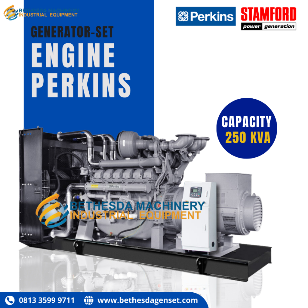 Mesin Diesel Genset Perkins 250 Kva