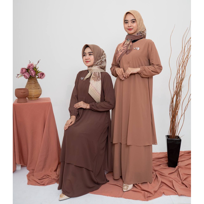 BEST SELLER GAMIS MALAYSIA CERUTY BABYDOLL - BAJU GAMIS POLOS - BAJU MELAYU POLOS - GAMIS POLOS MALA
